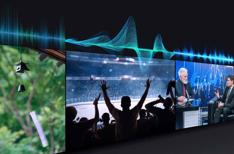Tivi Samsung 2023 - Tối ưu âm thanh trong từng phân cảnh bằng AI