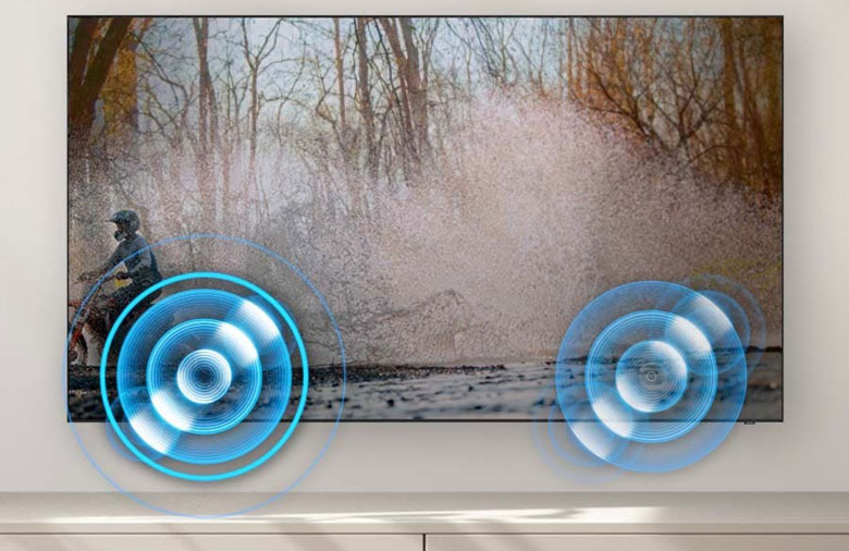 TV Samsung QLED - Chìm đắm trong âm thanh vòm theo chuyển động hình ảnh