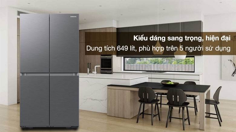 Tủ lạnh Samsung RF59C700ES9/SV - Tổng quan thiết kế