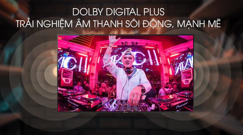Trải nghiệm âm thanh sống động, mạnh mẽ nhờ công nghệ Dolby Digital Plus