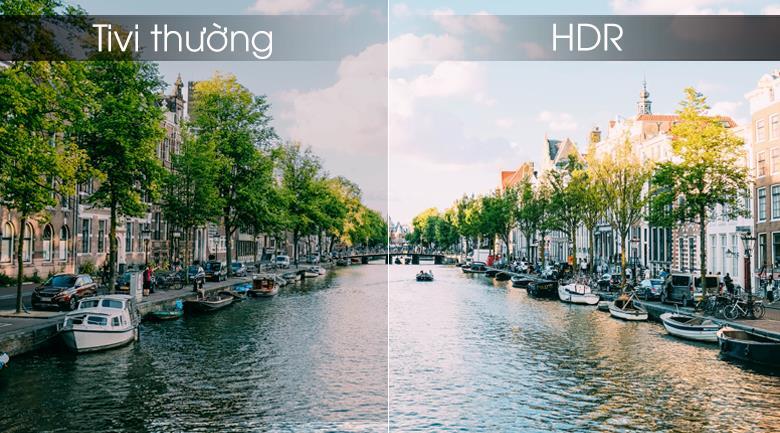 Công nghệ HDR tăng cường độ tương phản cho hình ảnh chân thật hơn