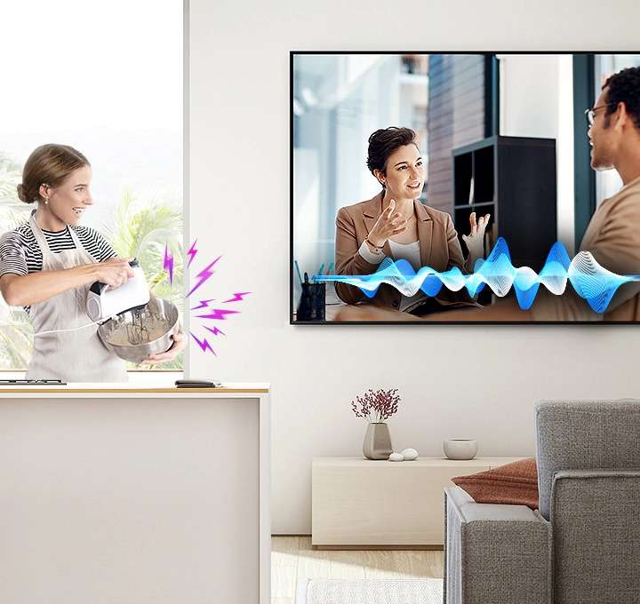 Tivi Samsung 55 inch 4K - Truyền Tải Trọn Vẹn Từng Câu Hội Thoại