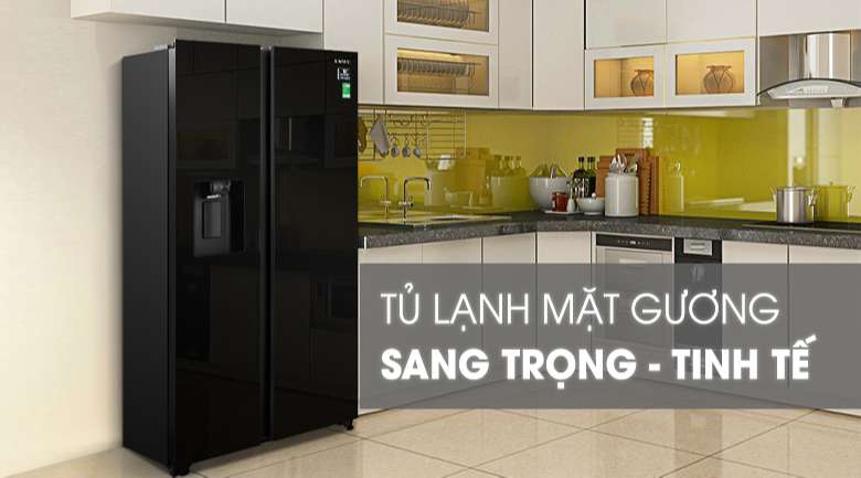 Tủ lạnh Samsung RS64R53012C/SV - Thiết kế sang trọng và tinh tế