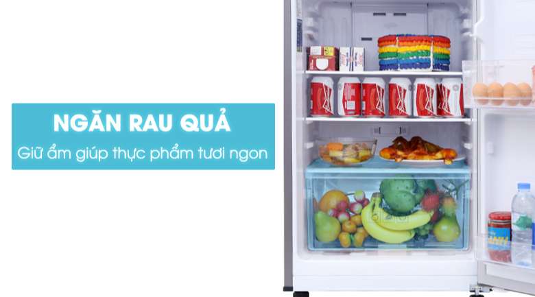 Tủ lạnh Samsung ngăn đá trên - Bảo quản tốt hơn với hộc rau quả giữ ẩm