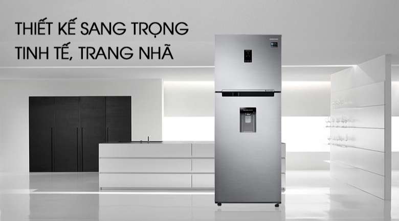Tủ lạnh Samsung RT35K5982S8/SV - Thiết kế sang trọng, màu sắc tinh tế