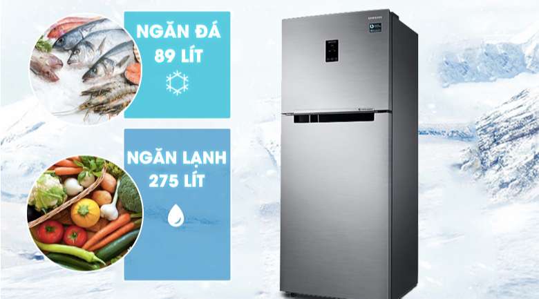 Tủ lạnh Samsung RT35K5532S8/SV - Thiết kế tinh tế và sang trọng