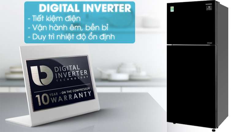Tủ lạnh Samsung RT35K50822C/SV - Tiết kiệm điện năng với công nghệ Digital Inverter