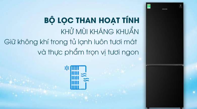 Tủ lạnh Samsung 2020 - Kháng khuẩn, khử mùi hiệu quả với bộ lọc khử mùi than hoạt tính