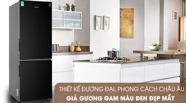Tủ lạnh Samsung 310 lít - Thiết kế tối giản, sắc đen sang trọng