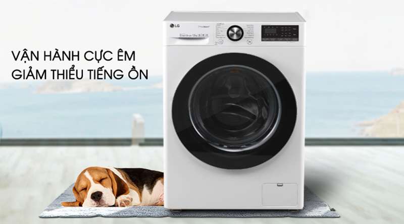 Máy giặt LG inverter - Độ bền cao với động cơ truyền động trực tiếp