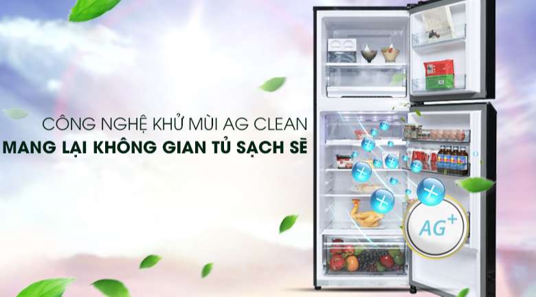 Tủ lạnh Panasonic 2 cánh - Kháng khuẩn, khử mùi tinh thể bạc Ag+ trả lại không gian trong lành cho thực phẩm