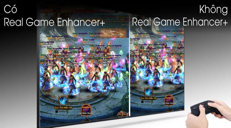 Tivi Samsung 4K 55 inch - Trải nghiệm đẳng cấp game thủ với công nghệ Real Game Enhancer+