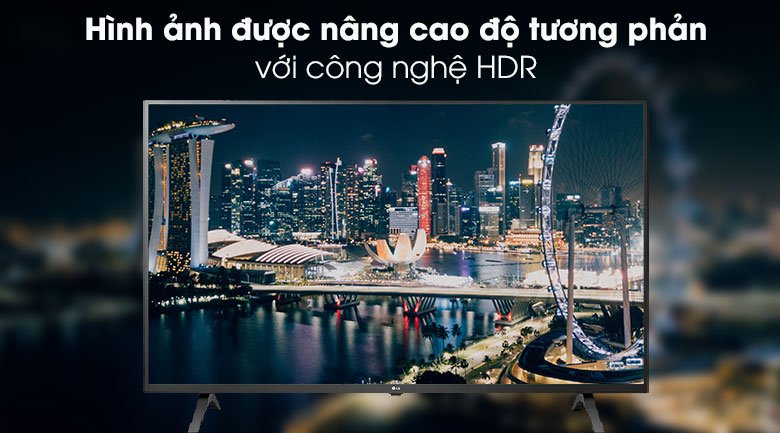 Tivi LG 4K 55 inch hình ảnh có độ tương phản cao hơn nhờ công nghệ HDR