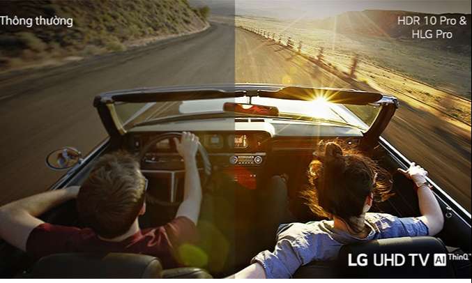 LG 55UN7300PTA - Hiệu ứng hình ảnh chuyển động đầy đủ, rõ nét