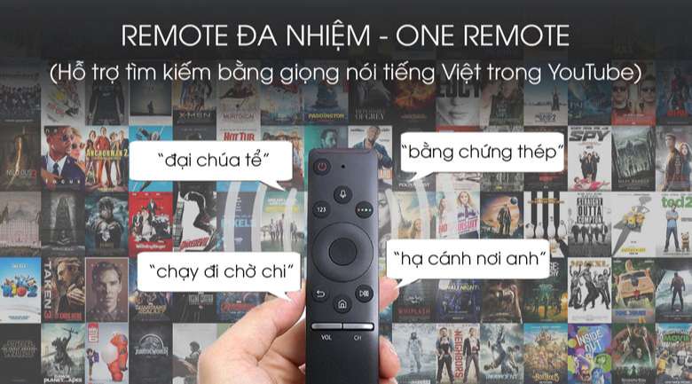 Tivi Sam sung - Điều khiển tiện lợi với Remote đa nhiệm - One Remote