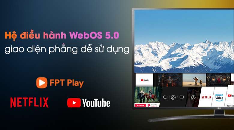 Tivi LG 2020 - Thao tác dễ dàng, tiện lợi với hệ điều hành WebOS 5.0 thế hệ mới