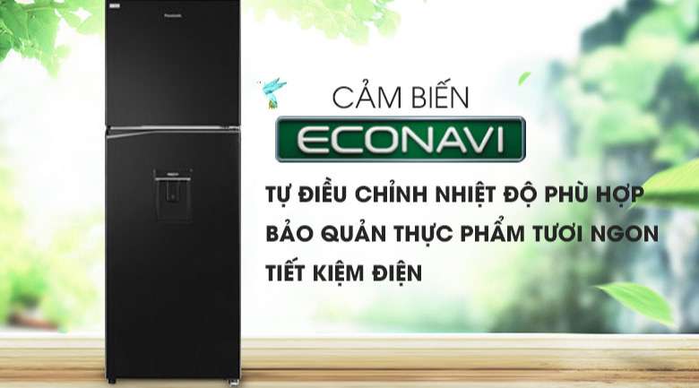 Tủ lạnh Panasonic inverter - Nâng cao hiệu quả tiết kiệm điện hơn với cảm biến Econavi