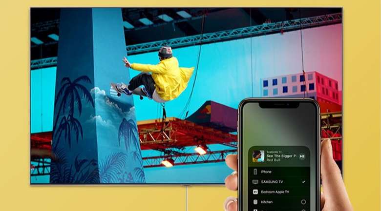 Smart Tivi Samsung - Kết Nối Cùng AirPlay 2