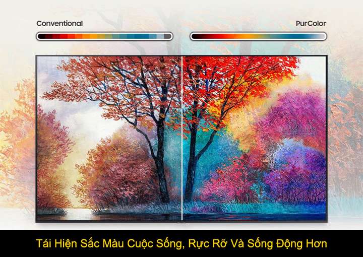 Tivi Samsung 50 inch UA50AU7000 - PurColor