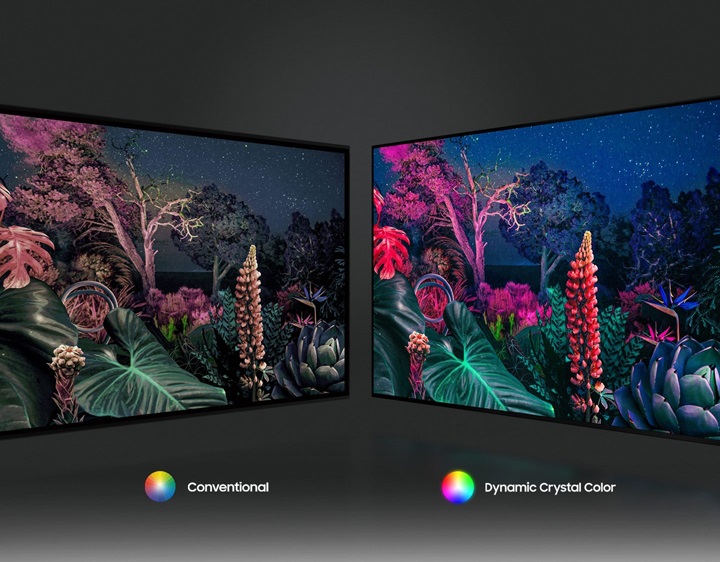 Tivi Samsung AU8000 - Công Nghệ Dynamic Crystal Color