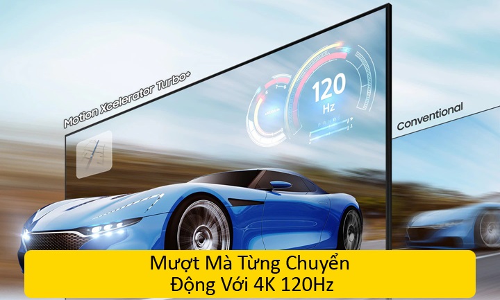Smart tivi Samsung 55 inch - Công Nghệ Motion Xcelerator Turbo+