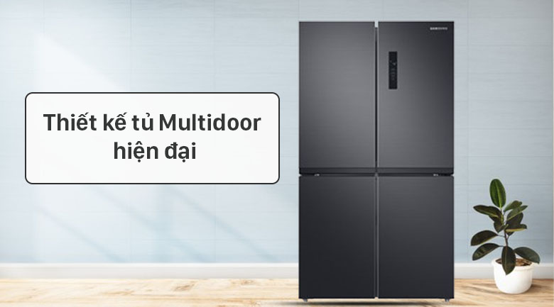 Tủ lạnh Samsung RF48A4000B4/SV thiết kế tủ Multidoor hiện đại