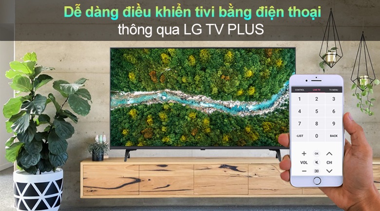Tivi LG - Dễ dàng điều khiển tivi bằng điện thoại thông qua LG TV PLUS