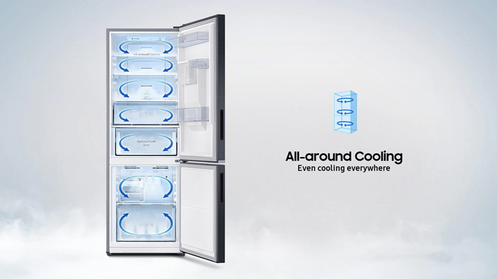 Tủ lạnh Samsung lấy nước ngoài - Làm Lạnh Nhanh, Nhiệt Độ Đồng Đều
