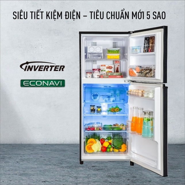 Tủ lạnh Panasonic lấy nước ngoài - Tiết kiệm năng lượng thông minh