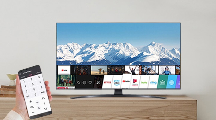 Tivi LG - Điều khiển tivi bằng điện thoại dễ dàng nhờ ứng dụng LG TV Plus