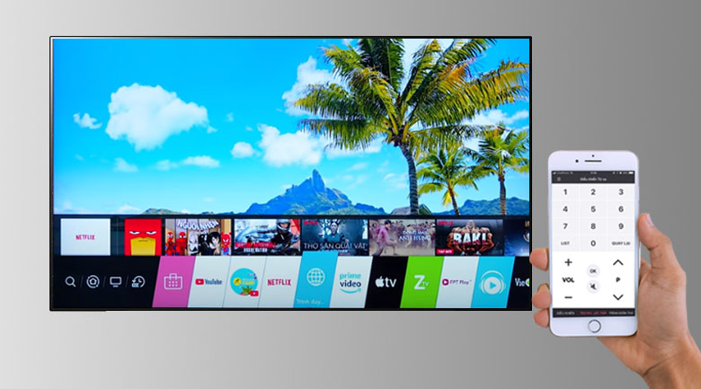 Tivi LG 2021 - Điều khiển tivi bằng điện thoại dễ dàng qua ứng dụng LG TV Plus