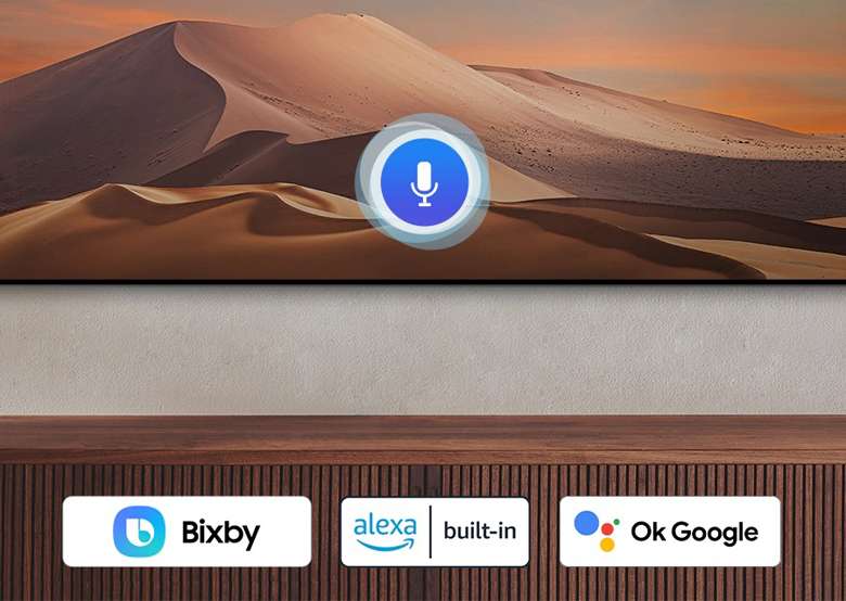 Tivi Samsung 65BU8000 - Điều khiển giọng nói Tiếng Việt với trợ lý ảo Google (Google Assistant)
