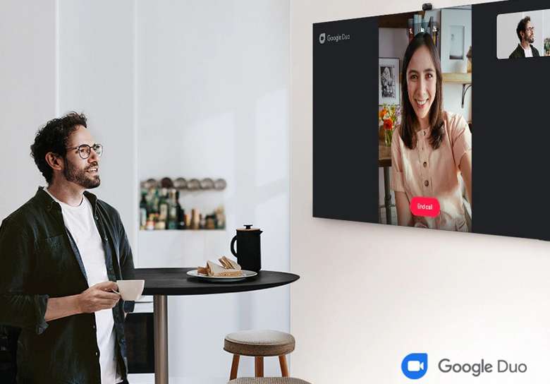 Ti vi Samsung - Ứng dụng gọi Video Google Duo