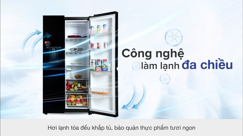 Tủ lạnh LG side by side - Công nghệ làm lạnh 