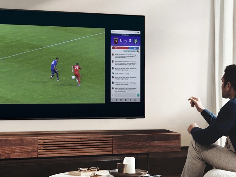 Ti vi Samsung - Tính năng Multi view - Hiển thị đa màn hình