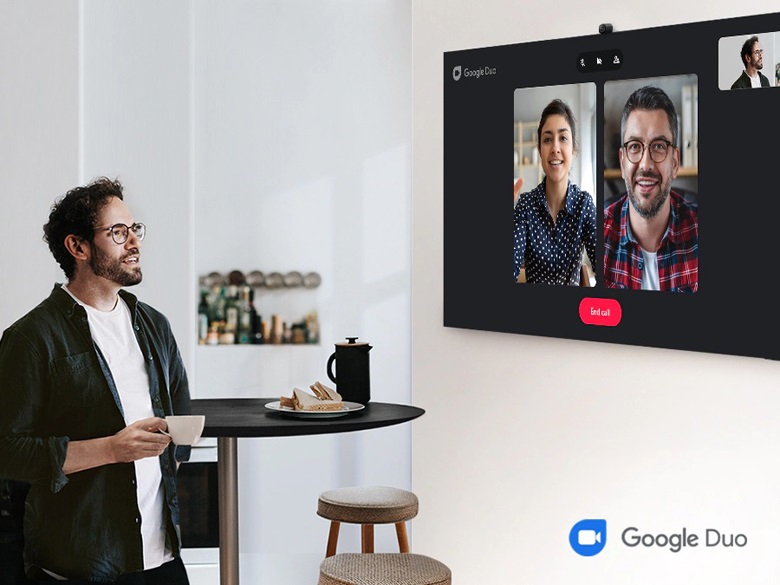 TV Samsung - Ứng dụng gọi Video Google Duo