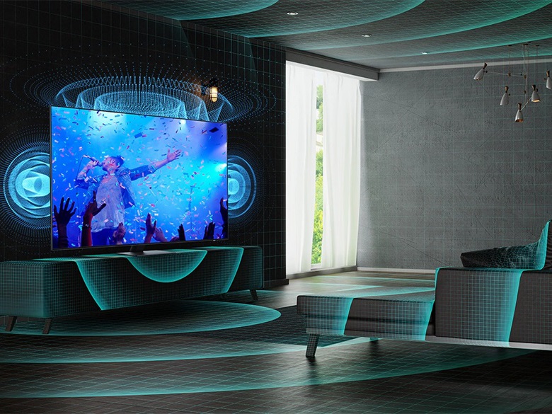 Tivi Samsung Q70B - Công nghệ SpaceFit Sound