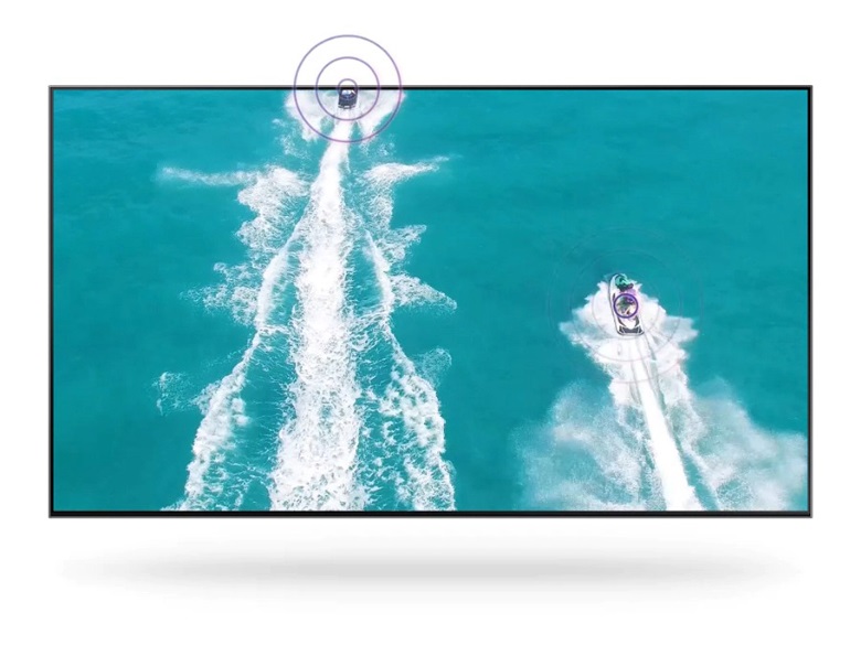 Tivi Samsung - Công nghệ Object Tracking Sound Lite (OTS Lite)