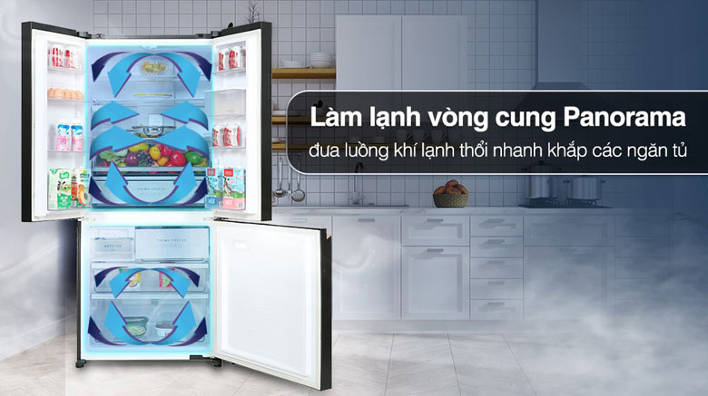Tủ lạnh Panasonic Inverter 495 lít NR-CW530XHHV - Công nghệ làm lạnh