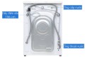Máy giặt Samsung Inverter 8 kg WW80J52G0KW/SV Mẫu 2019