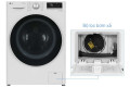 Máy giặt sấy LG Inverter 11kg FV1411D4W - Chính hãng