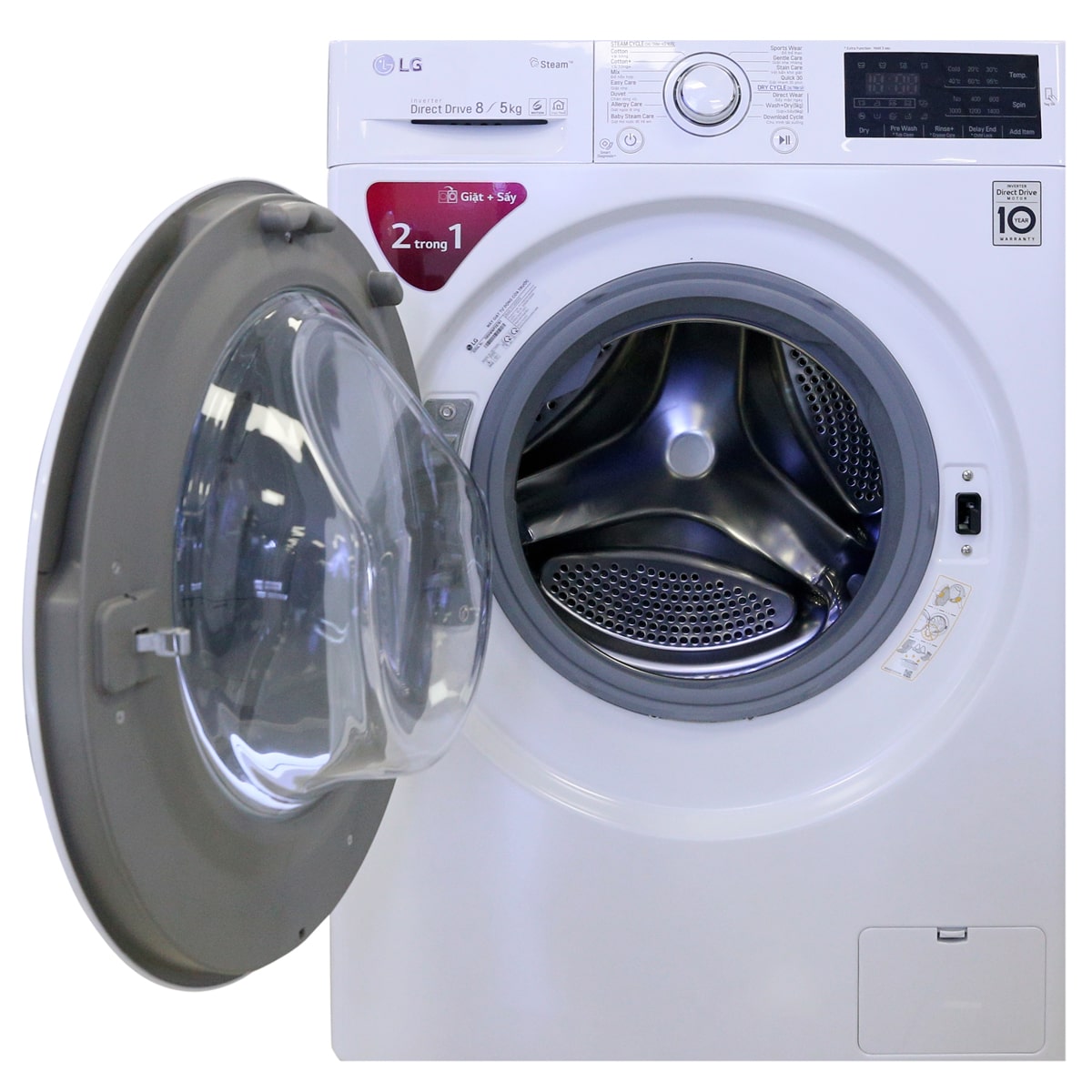 Máy giặt sấy Electrolux 8 kg EWW12842 - Điện máy XANH