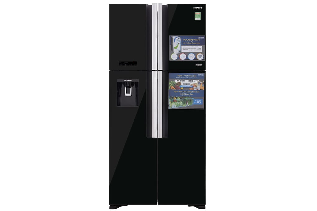 Tủ lạnh 4 cánh ngăn đông dưới Hitachi R-WB640VGV0￼ - Trung tâm điện máy  SaiGon Central Electronics