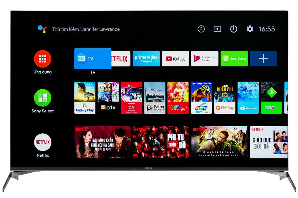 Android Tivi Sony KD-55X9500H 4K 55 inch Mới 2020
