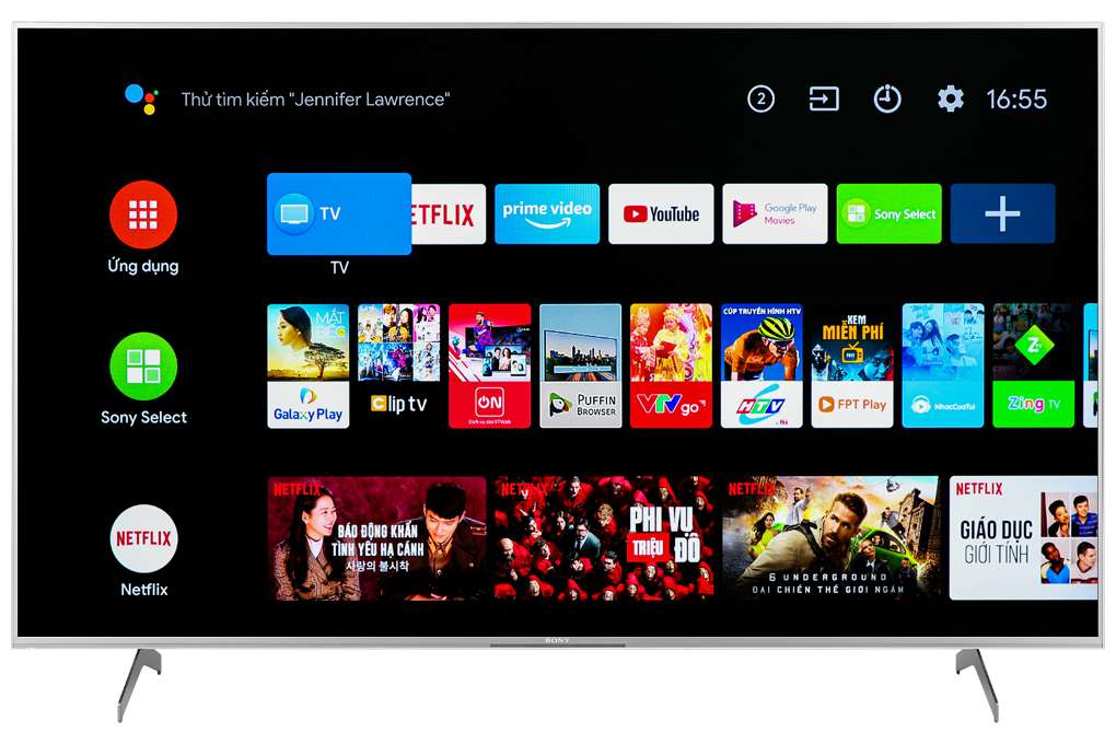 Android Tivi Sony KD-55X9000H/S 4K 55 inch Mới 2020