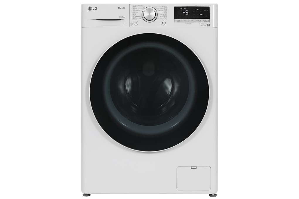 Máy giặt sấy LG Inverter 11kg FV1411D4W - Chính hãng